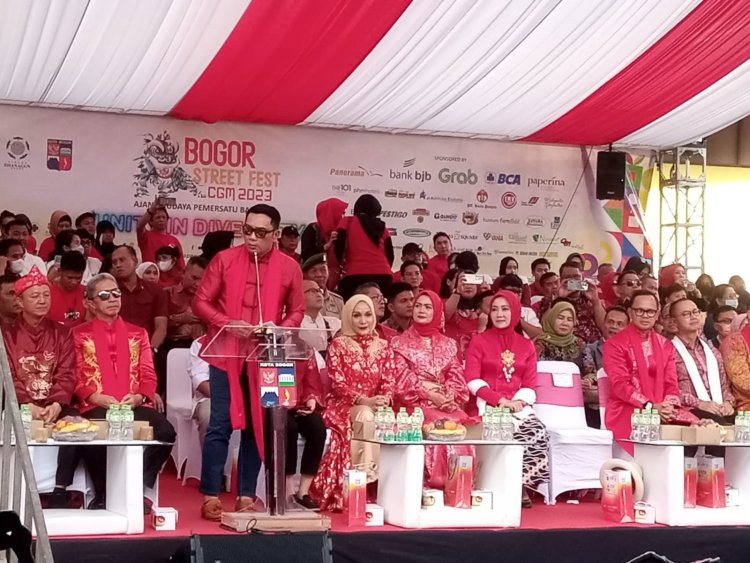 Di CGM, Bima Arya Promosikan Ridwan Kamil Jadi Capres dan Dedie A Rachim Jadi Wali Kota Bogor