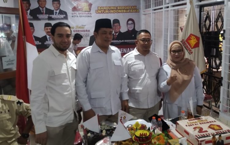 Partai Gerindra Bidik Perolehan Kursi di Pileg 2024 Kota Bandung Bertambah