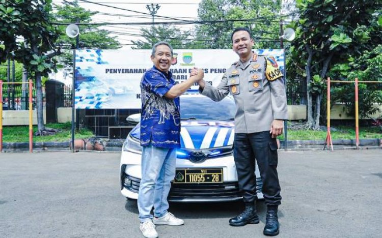 Pemkot Bandung Pinjamkan Mobil Pengawalan Polrestabes Bandung