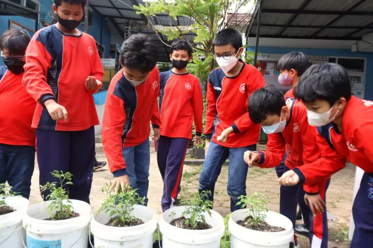 FOTO: Kunjungan Lapangan Siswa DHIS Primary Ke Sekolah Kang Pisman
