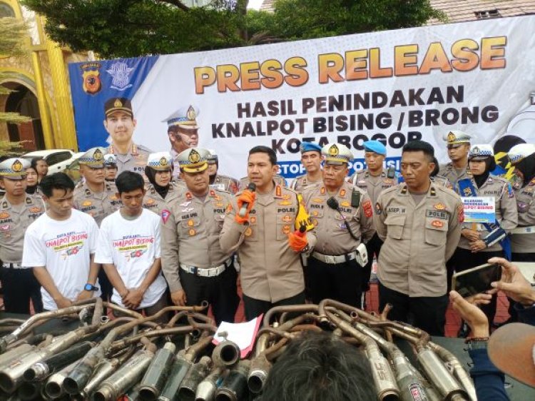 Polresta Bogor Berhasil Hadirkan 20 Orang Duta Anti Knalpot Bising 