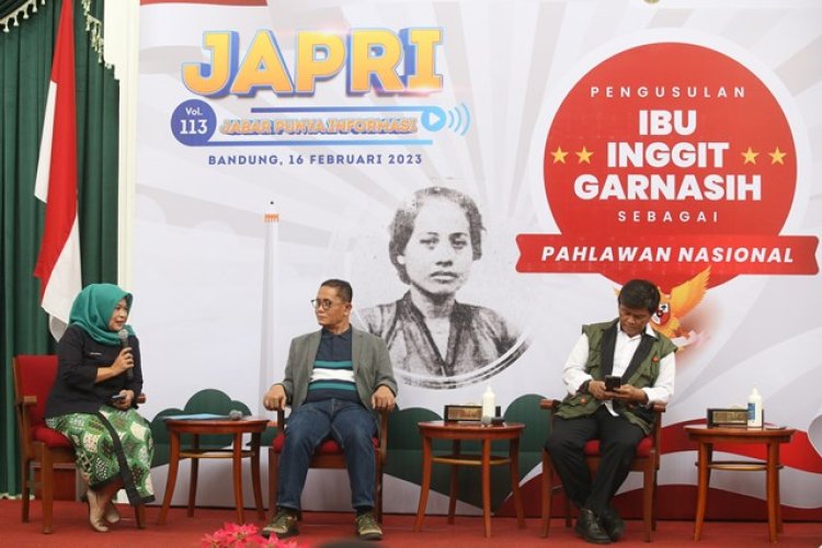 FOTO: Diskusi Japri tentang Pengusulan Inggit Garnasih sebagai Pahlawan Nasional