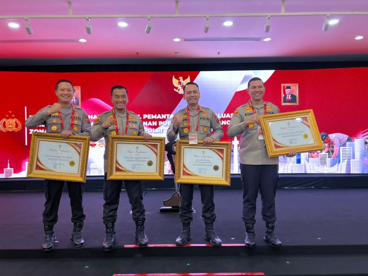 Pelayanan Prima Polrestabes Bandung Diganjar Penghargaan Kemenpan RB