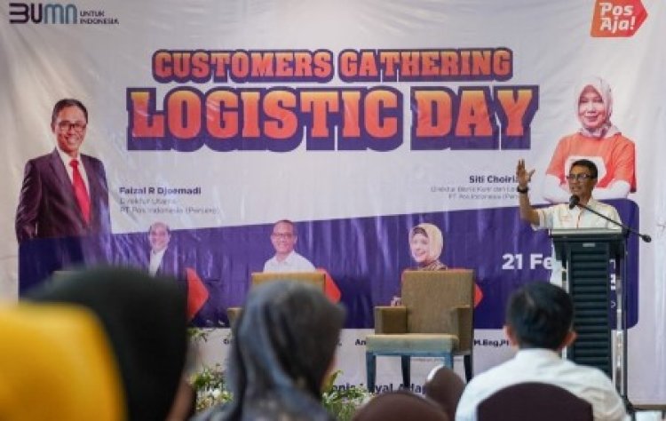 Gelar Logistic Day, Pos Indonesia Siap Amankan Distribusi Logistik Pemilu 2024