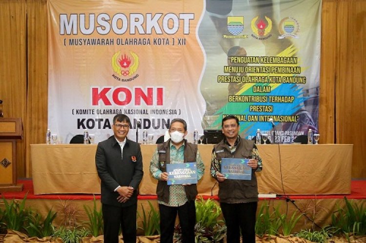Yana Mulyana : Musorkot KONI Kota Bandung Menjadi Momentum Pembinaan Atlet