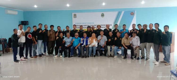 PWI Kota Metro Tertarik Program Kerja PWI Provinsi Jawa Barat