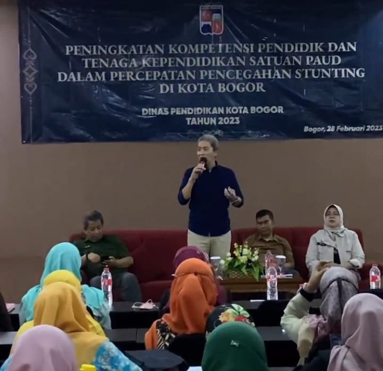 Dinas Pendidikan Kota Bogor Dorong Tenaga Pendidik PAUD Aktif Perkuat Pencegahan Stunting