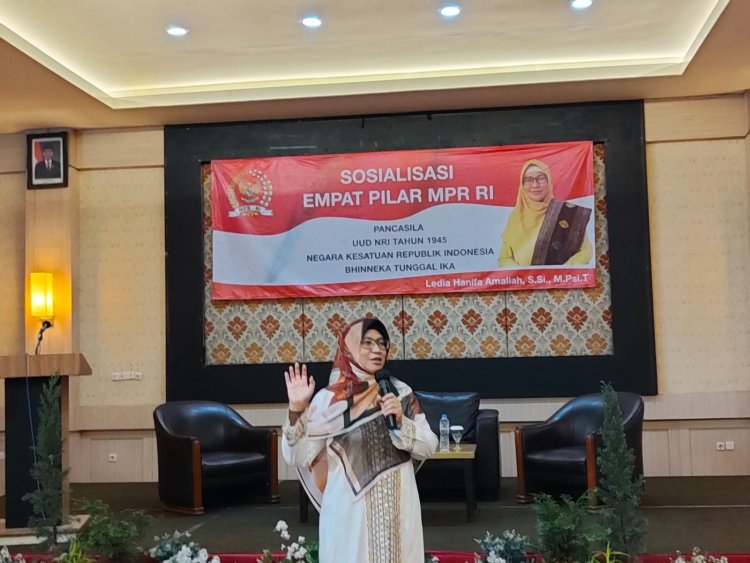 Sosialisasi 4 Pilar Kebangsaan Sasar Ibu-ibu Majelis Taklim di Bandung dan Cimahi