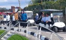 Jokowi Resmikan Danau Retensi Andir di Kabupaten Bandung