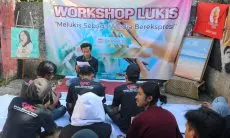 Ciptakan Karya Positif Pemuda, GMC Gelar Workshop Lukis di Bandung