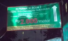 Jembatan Cikereteg Ambruk, Oknum Warga Cibolang Manfaatkan Tarif Melintas Jalur Alternatif?