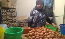 Harga Telur Merangkak Naik, Pedagang Pasar Tagog Padalarang Khawatir Tidak Laku