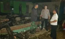 Korsleting Listrik, Rumah di Kampung Gandok Sindangkerta Ludes Terbakar
