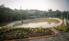 Cegah Banjir di Kawasan Arcamanik, Wali Kota Bandung Resmikan Kolam Retensi Cisanggarung