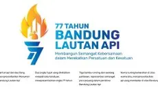 Resmi Dirilis, Ini Makna Logo ke-77 Bandung Lautan Api
