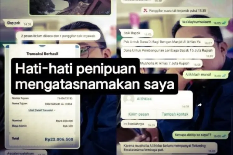 Namanya Dicatut dalam Pesan Penipuan, Pj Wali Kota Cimahi Pesan Hal ini Kepada Warganya 