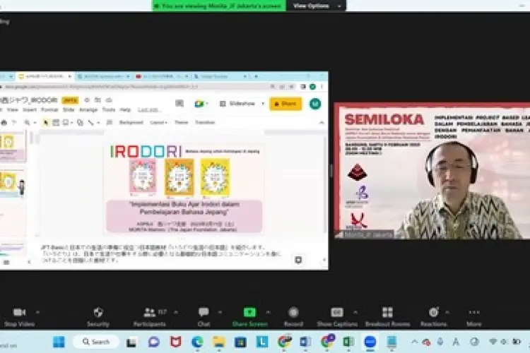 ASPBJI Korwil Jabar Sukses Gelar Semiloka Nasional secara Daring