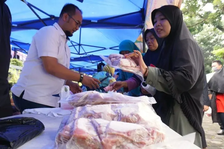 FOTO: Gelar Pangan Murah di Kota Bandung
