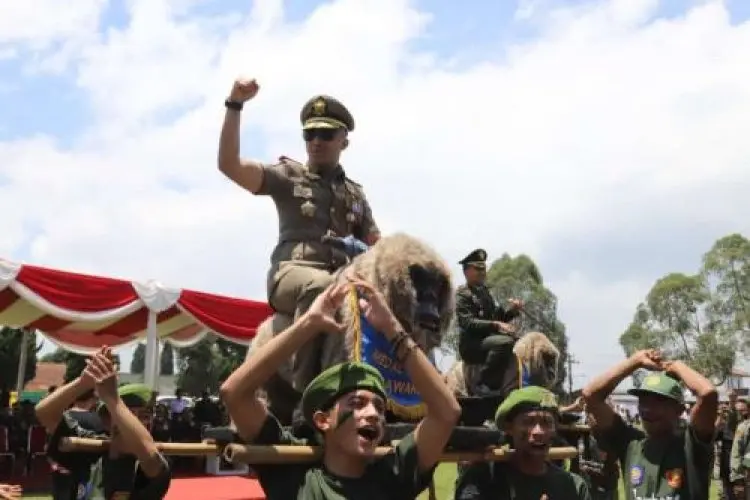 Peringati HUT Satpol PP dan Satlinmas KBB, Hengki Kurniawan Berikan Pesan Ini