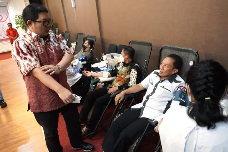 FOTO: Donor Darah Ngabaraya BMPD Dan FKIJK Jabar