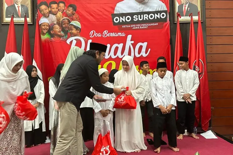 PDIP Jabar Gelar Doa Bersama Duafa dan Anak Yatim