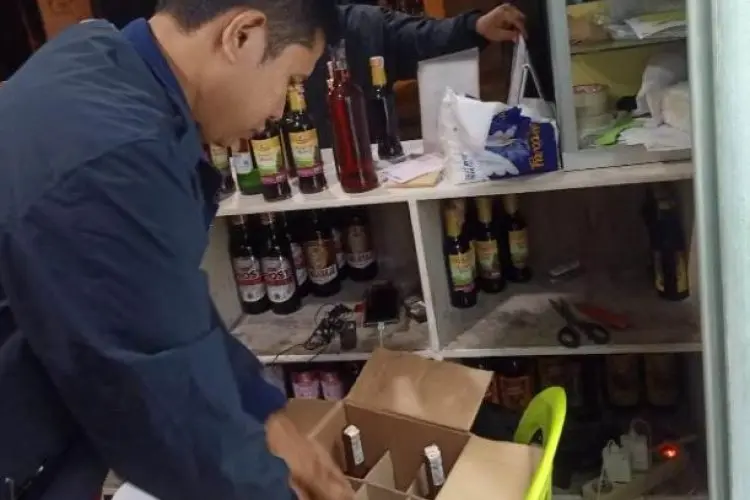 Hari Pertama Ramadan, Polresta Bogor Sita Ratusan Miras dan Puluhan Remaja Bersajam Diamankan