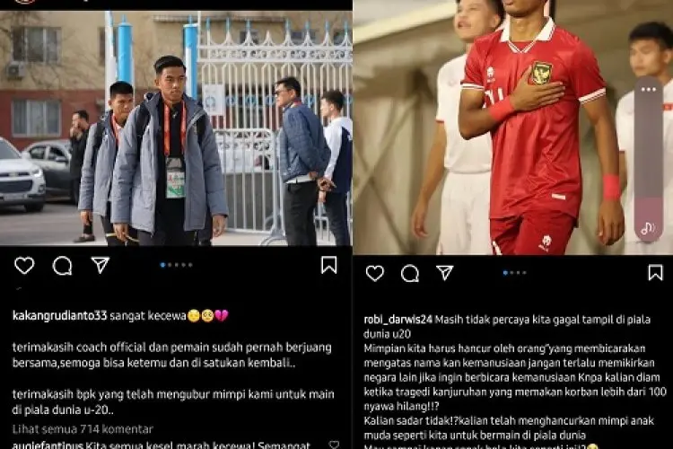 2 Pemain Muda Persib Ungkapkan Kekecewaan Setelah Timnas Gagal Tampil di Piala Dunia U-20 2023