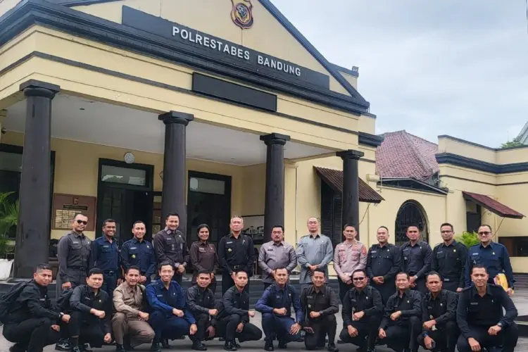 Puluhan Siswa Sespimen Polri Pelajari Management Pengamanan Pemilu di Polrestabes Bandung