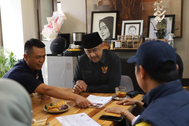 Kunjungi Bupati Bandung Barat, KPU dan Panwas Lakukan Coklit dan Pantarlih