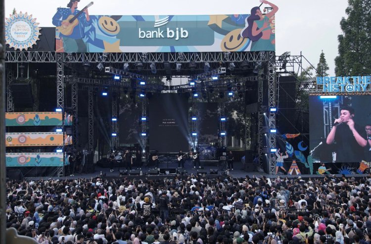Now Playing Festival 2023 Pekan Kedua Sukses Digelar di Bandung bersama bank bjb