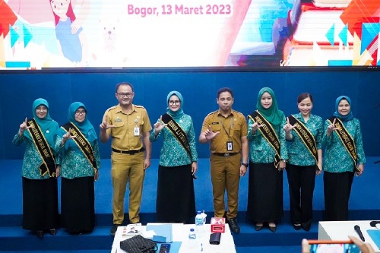 Kecamatan Bogor Utara Juara Terbaik 1 Lomba Bercerita Bunda Literasi