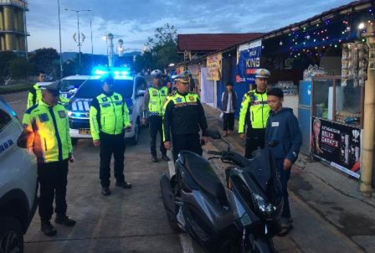Selama Ramadan, Satlantas Polresta Bandung Terus Patroli Cegah Balap Liar