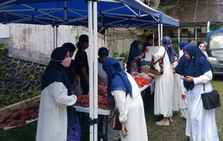 TP PKK dan DKPP Kota Bogor Gelar Bazar Sembako Murah Selama Ramadan 