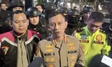 Jaga Kondusifitas Kota Bandung, Kapolrestabes Ikut Berpatroli Malam