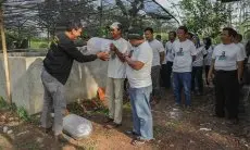 Nelayan Pesisir Dukung Ganjar Berikan Bantuan Lele ke Pembudi Daya Ikan Darat di Cianjur
