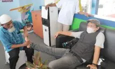 Berikan Pelayanan Maksimal, Posko Mudik BPJS Kesehatan Sediakan Terapi Pijat