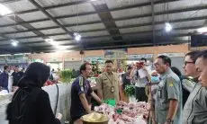 DKPP Sidak Pasar Tradisional, Antisipasi Peredaran Daging Oplosan