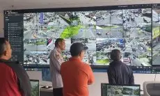 Sekda KBB Anyar Pesan Gini saat Pantau Situasi Mudik di Sejumlah Titik Kemacetan