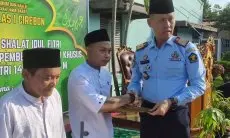 Ratusan Warga Binaan Lapas Kelas I Cirebon Terima Remisi Idul Fitri