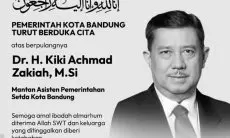 Plh Wali Kota Bandung Berduka Atas Wafatnya Mantan Asda Kiki Ahmad Zakiyah
