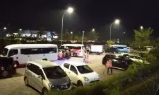 Gawat....Api Menyembur di Rest Area KM 86 B Tol Cipali