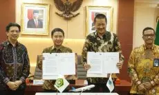 Kemenag dan PT Garuda Indonesia Tandatangani Kontrak Kerjasama Angkutan Jemaah Haji