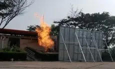 Pengelola Tol Cipali Pasang Perisai Atasi Area Terdampak Semburan Api