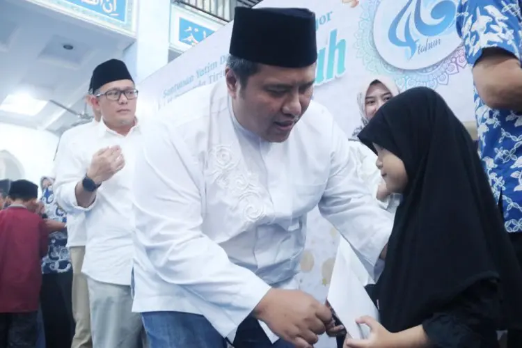 HUT ke-46 Tirta Pakuan Santuni Ratusan Anak Yatim dan Konsisten Tingkatkan Pelayanan