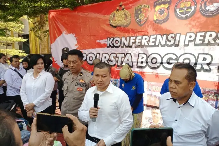 Polresta Bogor Ringkus Pelaku Penggelapan Motor dengan Modus Flexing