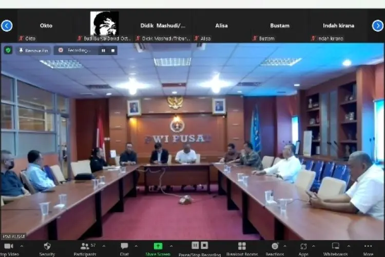 Webinar Mappilu-PWI dan KPU: Menilik Tata Cara Pelaksanaan Pemilu 2024