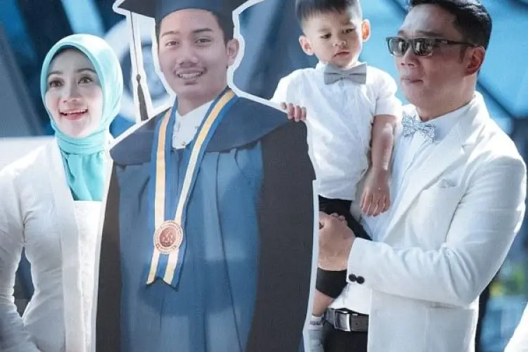 Wisuda Almarhum Eril, Ridwan Kamil: Dia Tidak Pernah Pamer Barang Milik Orang Tua 
