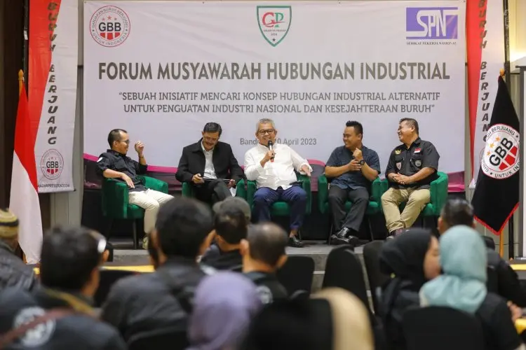 Perjuangkan Nasib Pekerja, GBB Canangkan Pembentukan Komnas Hubungan HI dan Musyawarah Buruh Akbar
