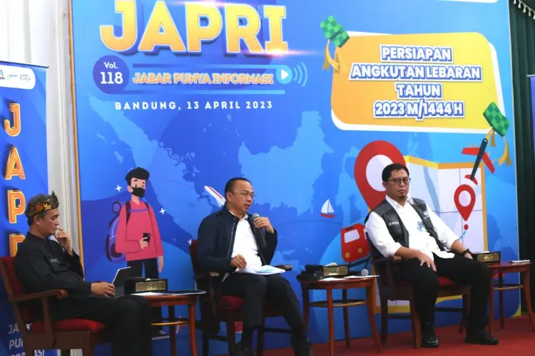 Diskusi Japri : Persiapan Angkutan Lebaran Di Jawa Barat 2023