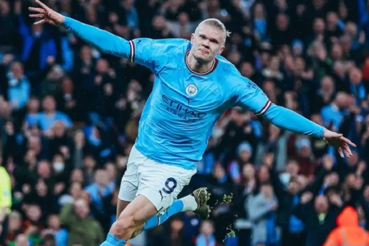 Manchester City vs Arsenal 4-1, Patahkan Rekor Salah, Begini Perjalanan Erling Haaland,